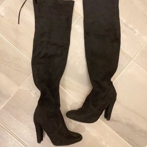 Steve Madden Over the Knee Heeled Boots